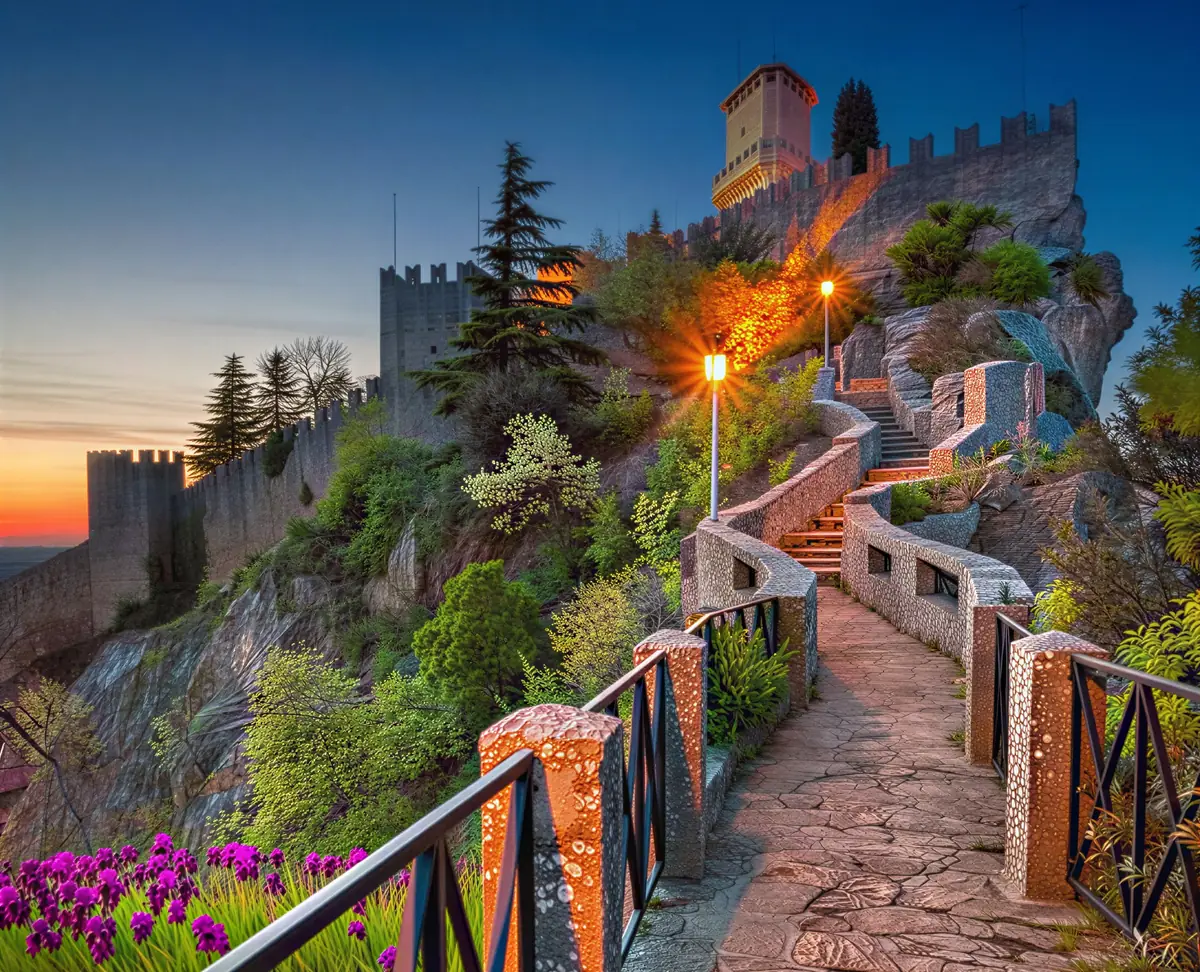 The best view in San Marino